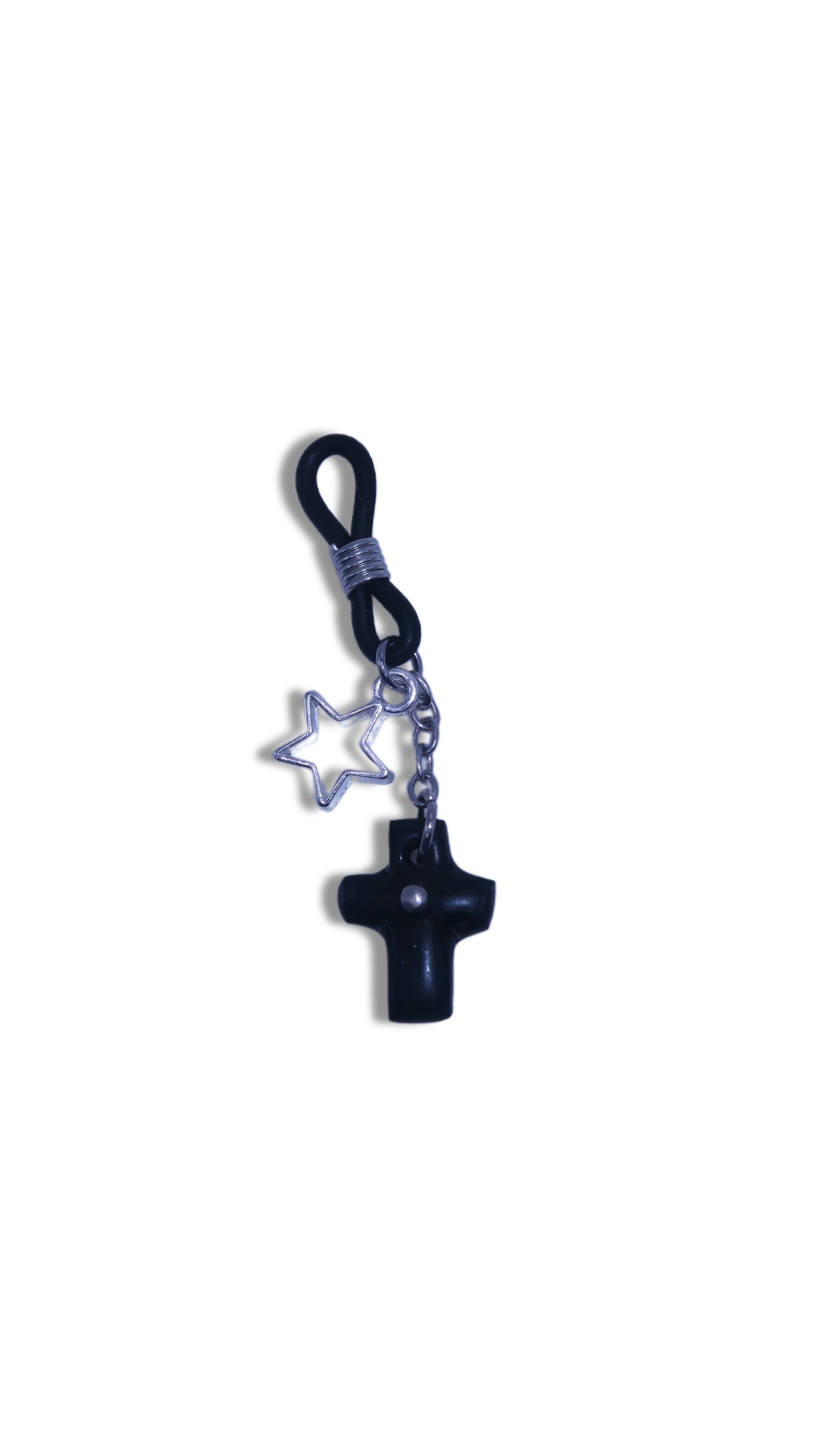 Cross Eyeglasses Charm