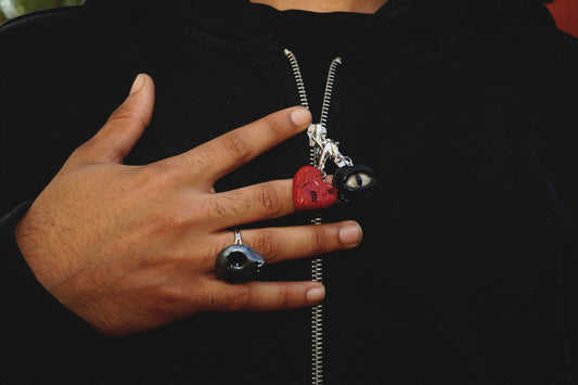 Mutant Heart Pendant Charm