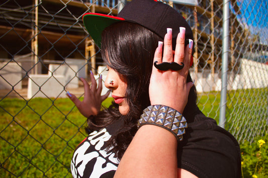 Adjustable Mustache Ring