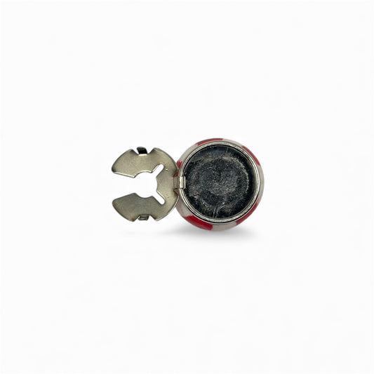 Peppermint Button Cover