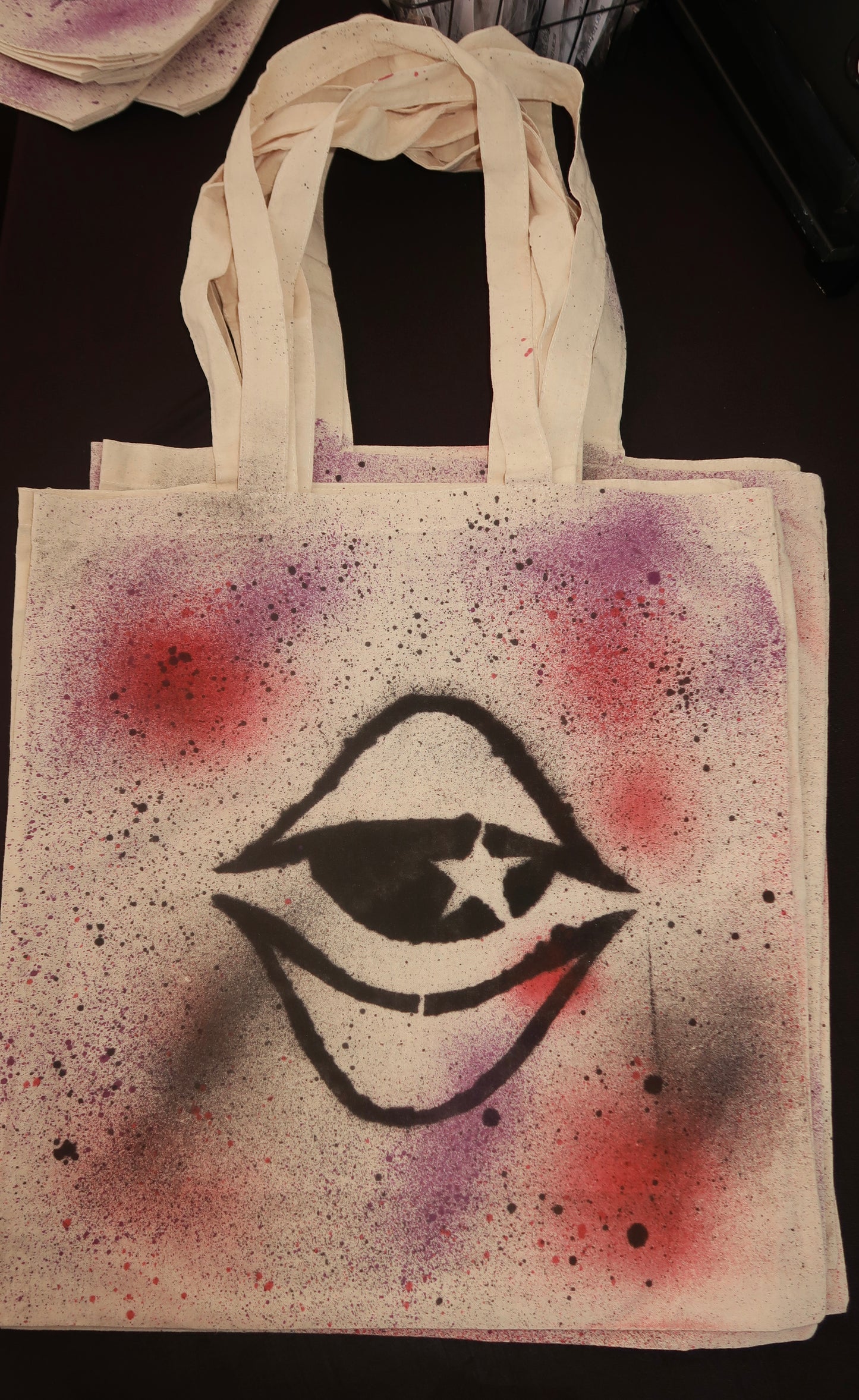 Graffiti Eye Tote Bag