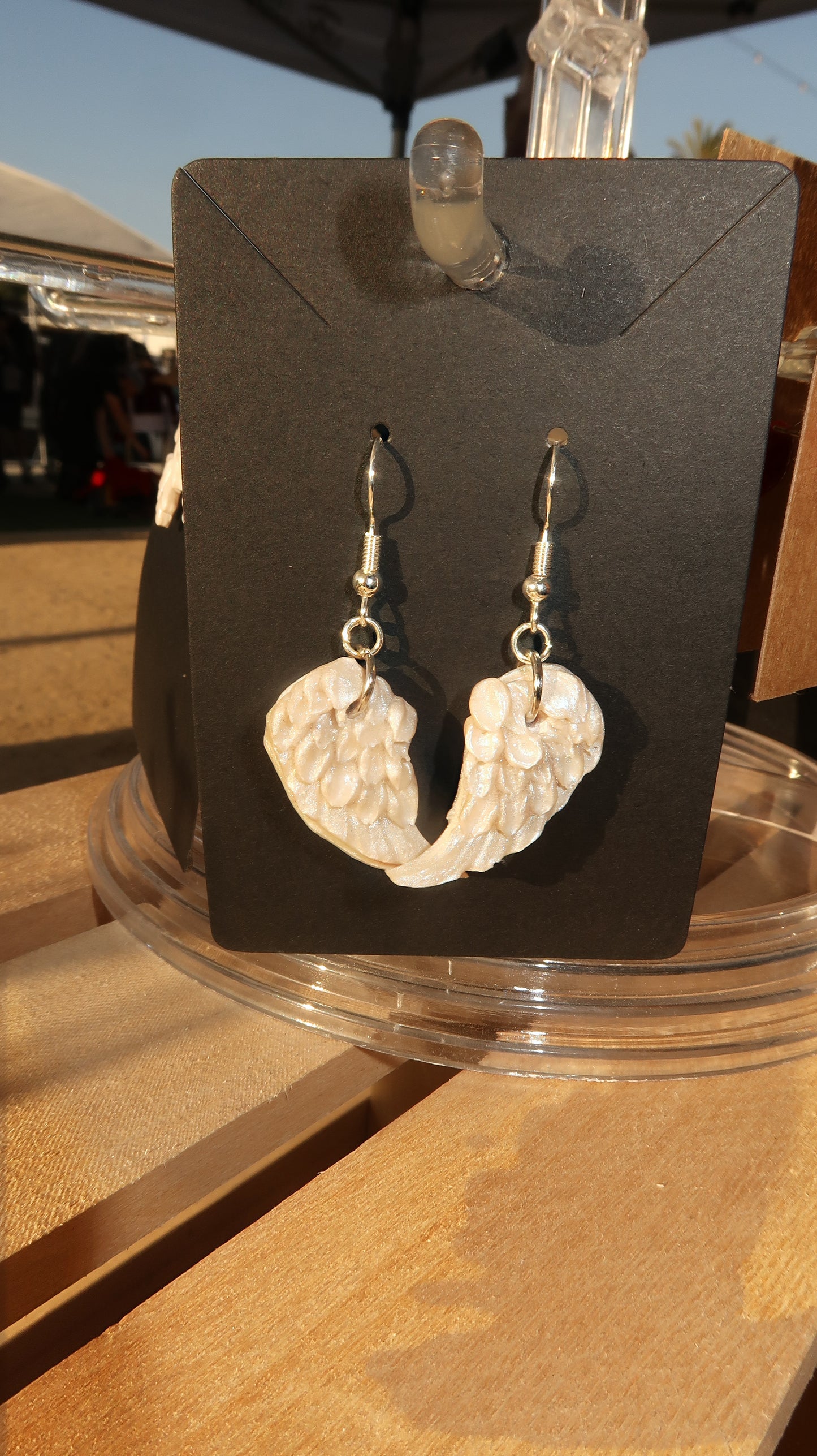 Angel Wingz Dangle Earrings
