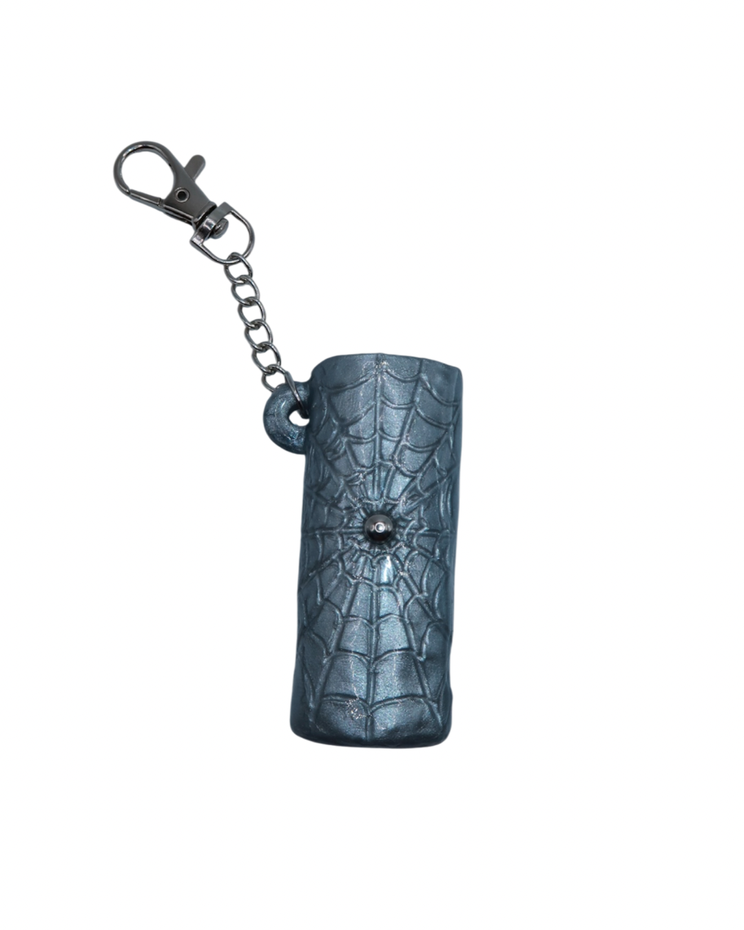 Chrome Spiderweb Lighter Cover