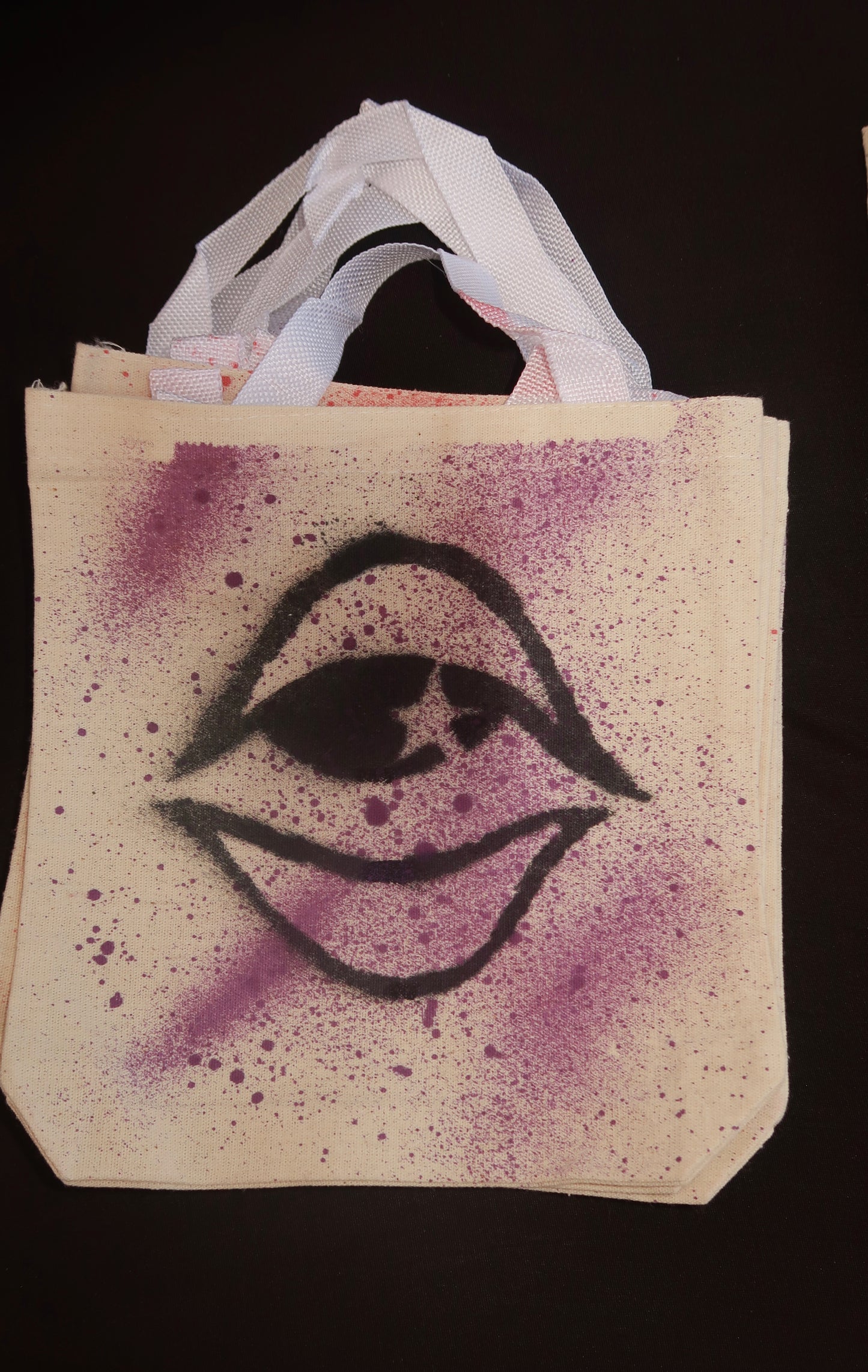 Graffiti Eye Mini Tote Bag