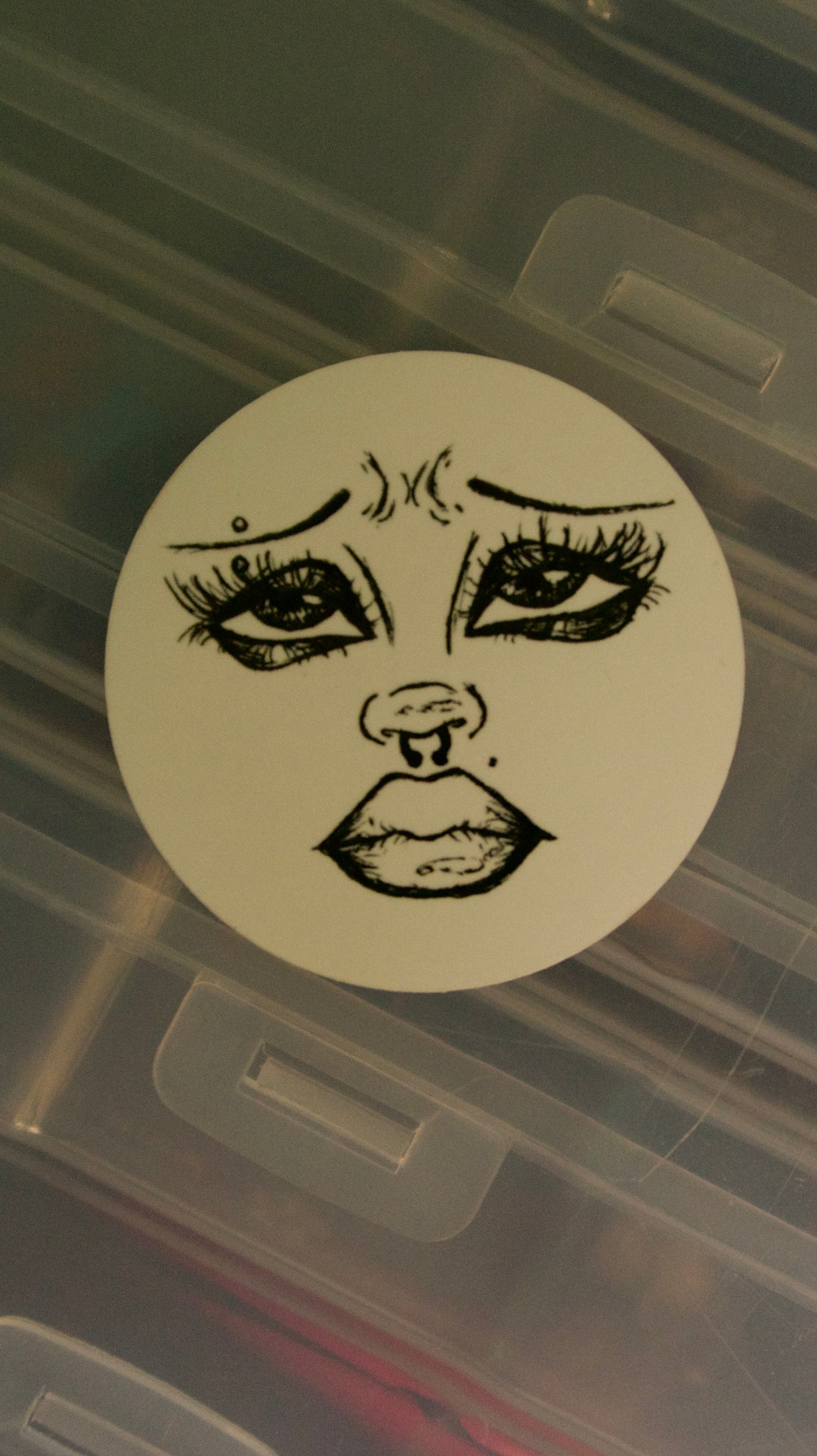 Sad Girl Sticker