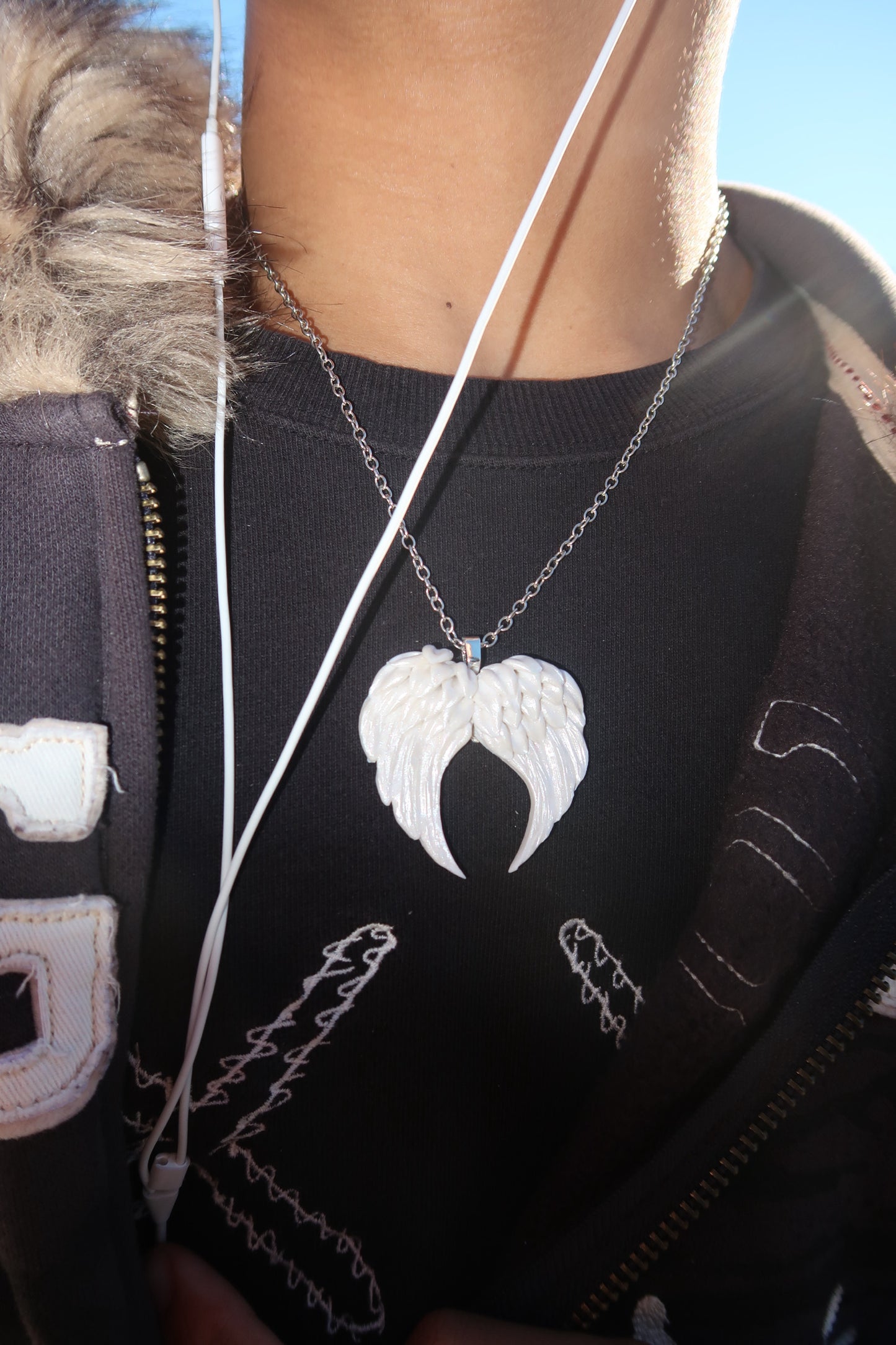 Angel Wingz Pendant Necklace