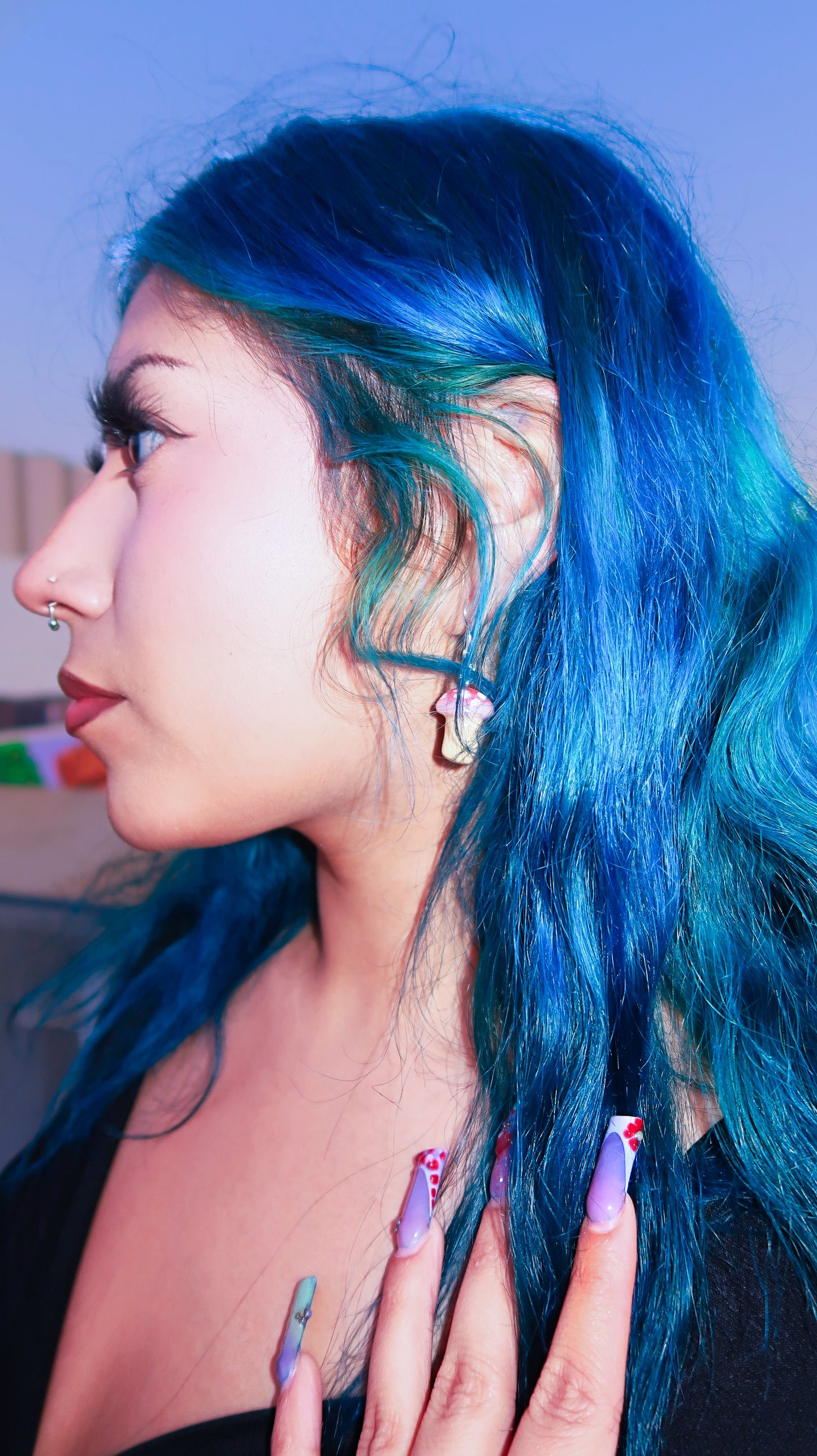 Mushroom Dangle Earrings