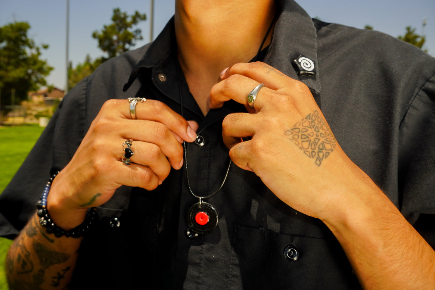 Vinyl Record Necklace
