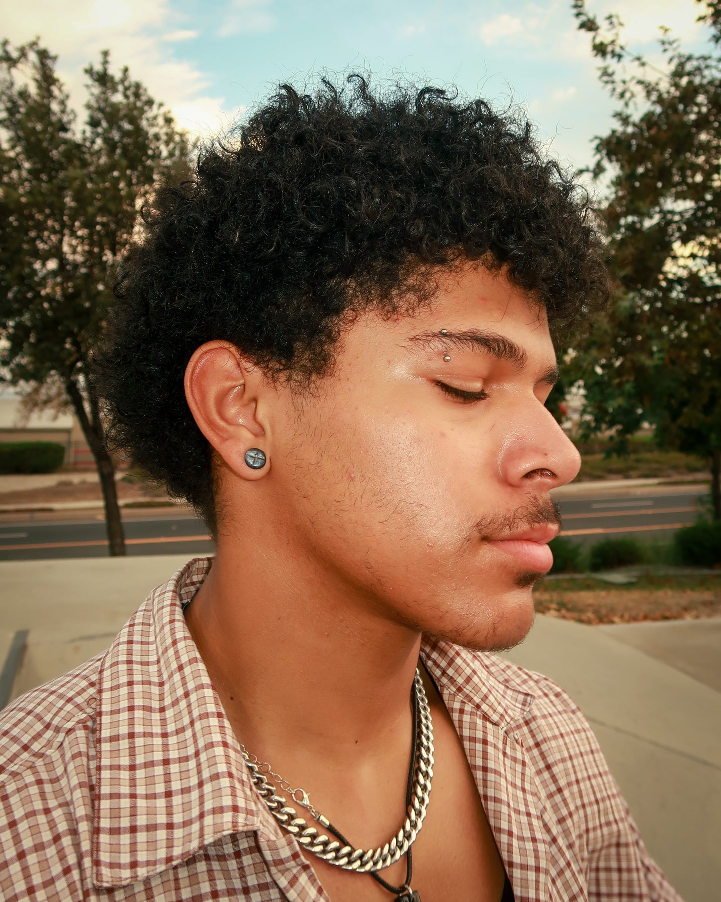 Screw Stud Earrings
