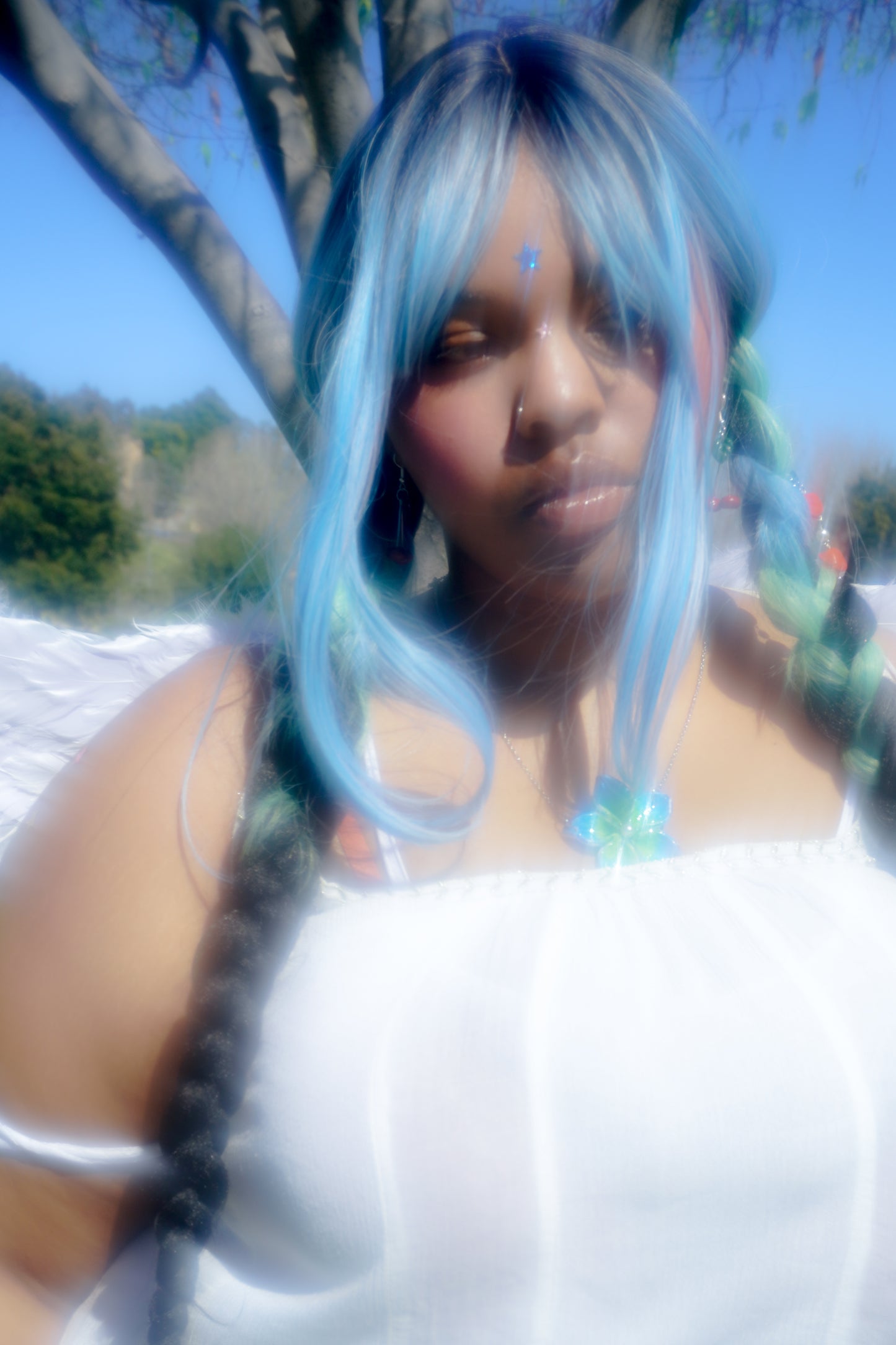 Flower Pendant Necklace