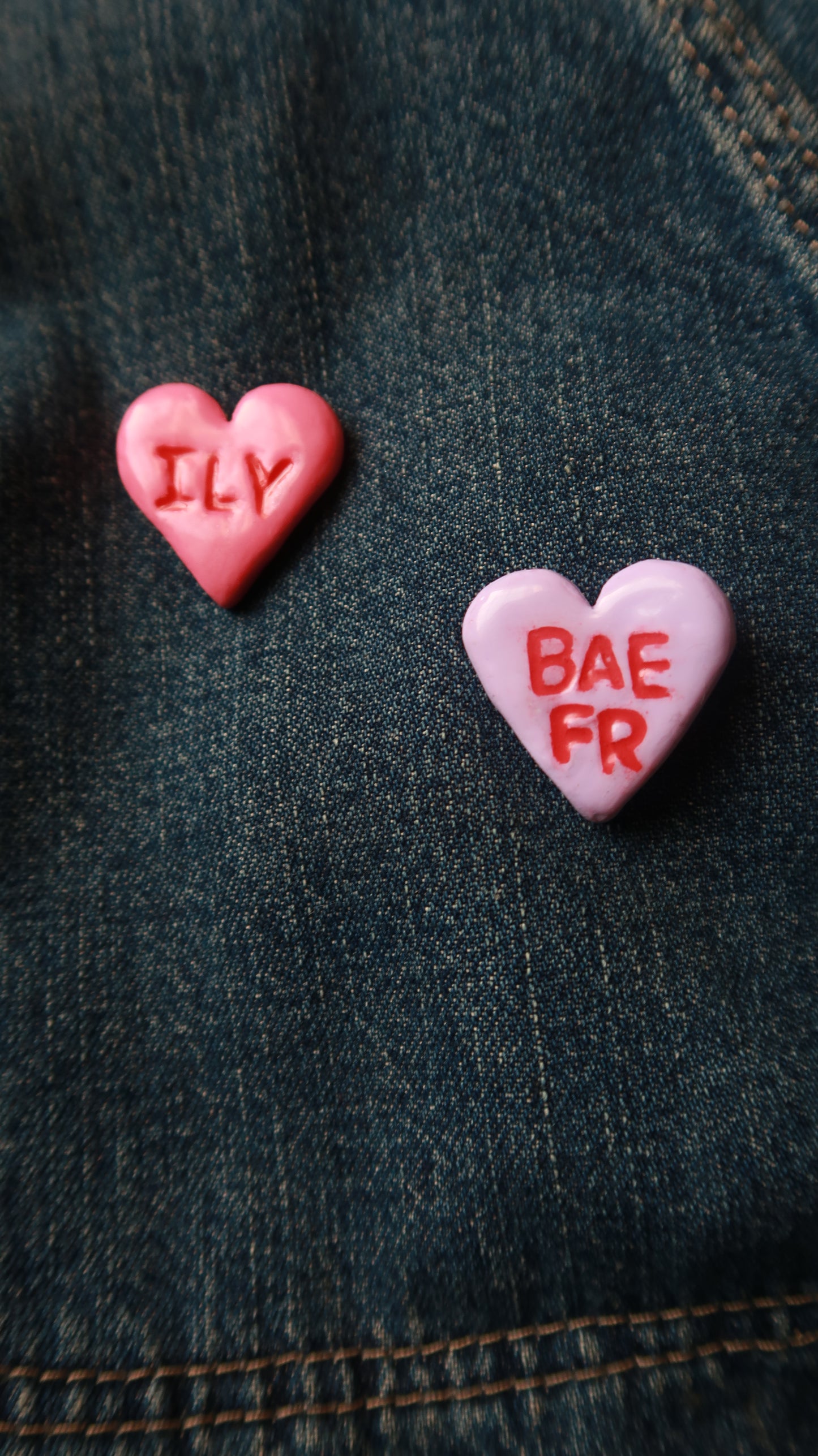 Candy Heart Pin