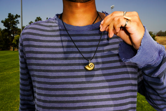 Gold Conch Shell Necklace