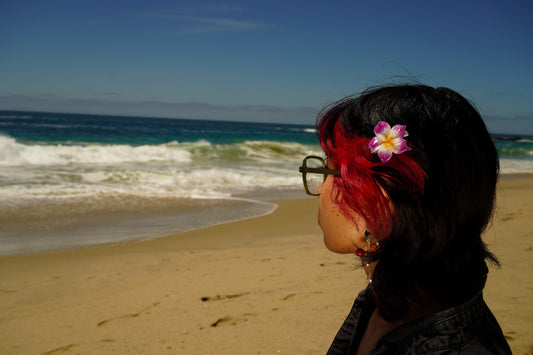 Tropical Flower Hair Clip