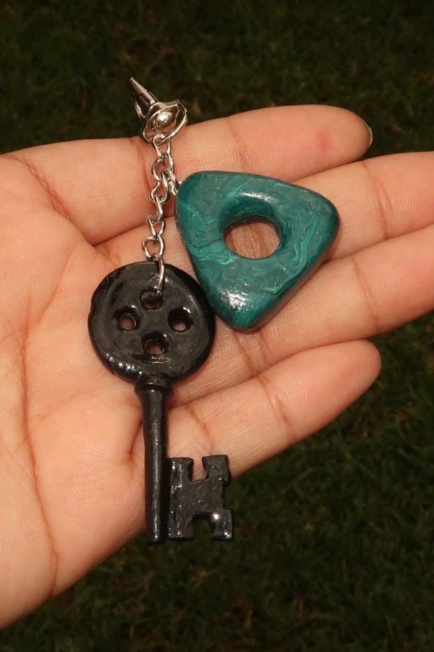 ‘Coraline’ Inspired Keychain