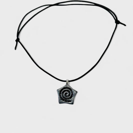Spiral Star Necklace