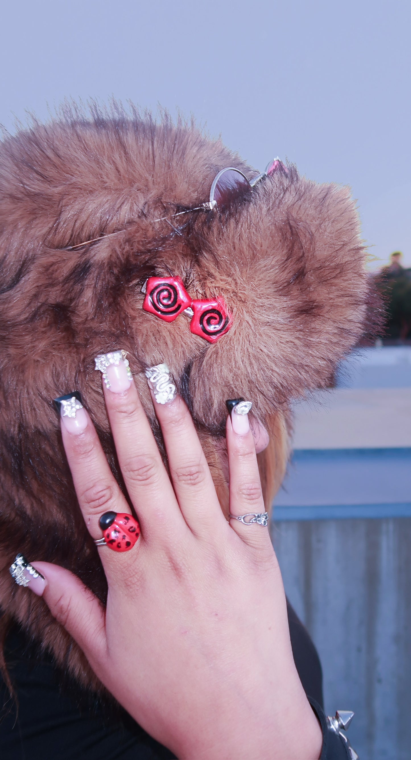 Spiral Star Hair Clip