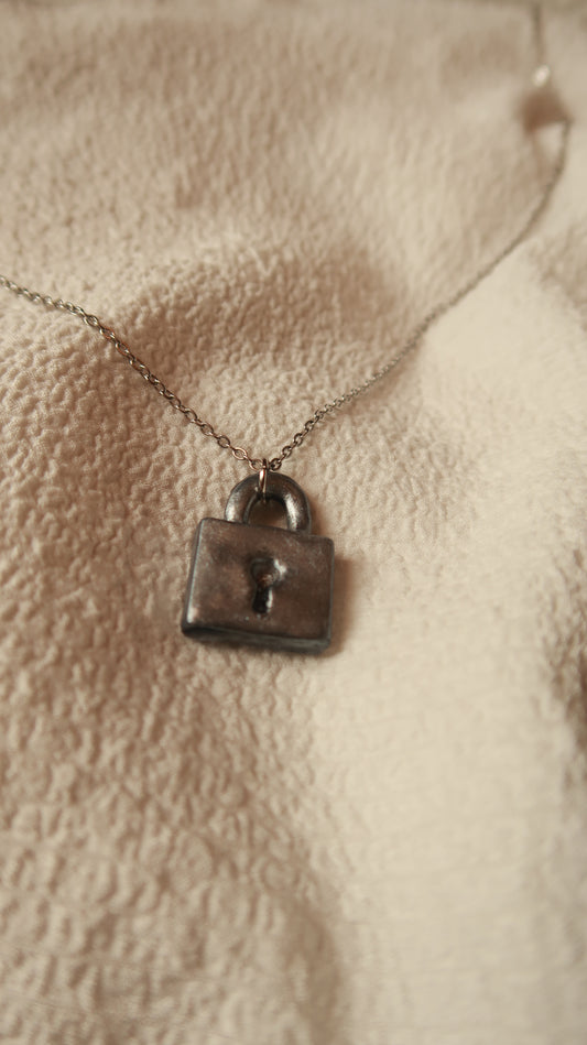 Lock & Key Pendant Necklaces