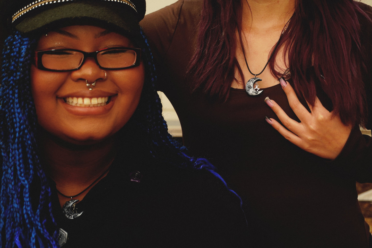 Moon & Star Necklace