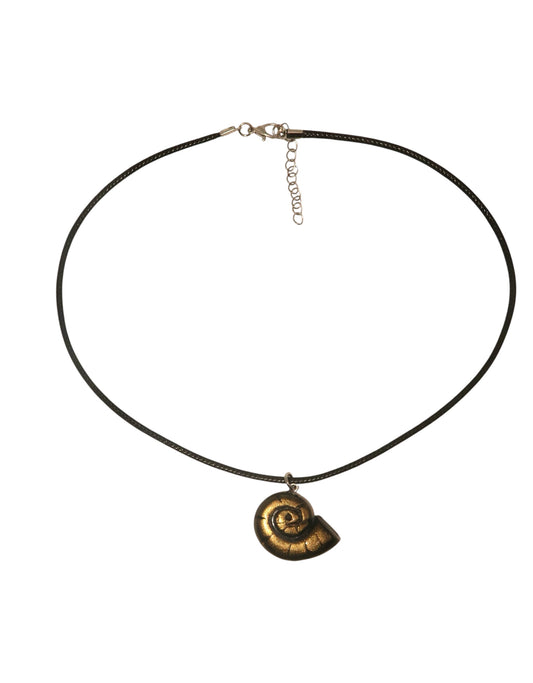 Gold Conch Shell Necklace