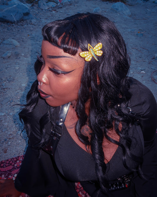 Coraline Dragonfly Hair Clip