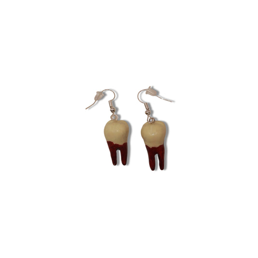 Bloody Tooth Earrings