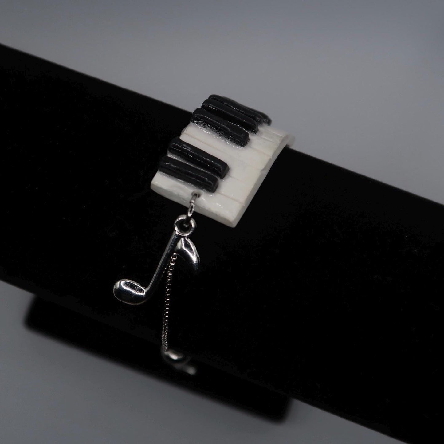 Adjustable Piano Key Slider Bracelet