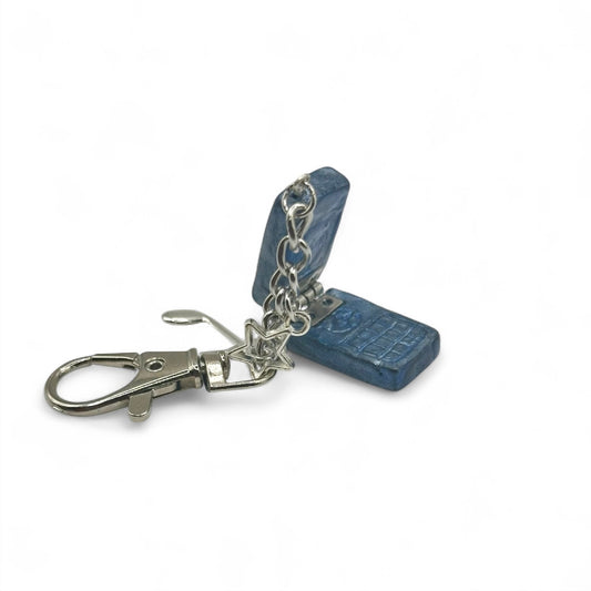 Y2k Flip Phone Keychain