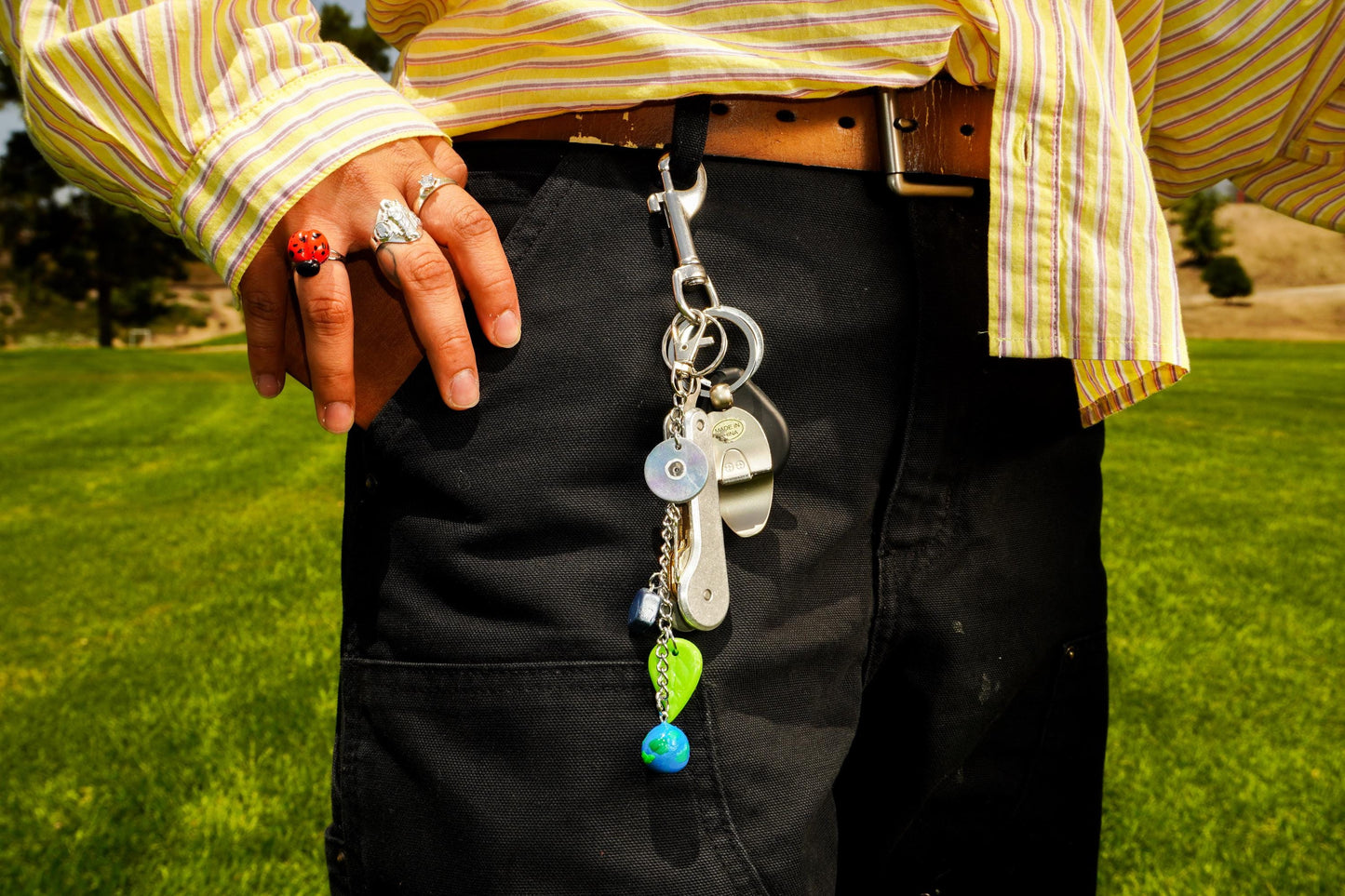 ‘Frutiger Aero’ Inspired Keychain