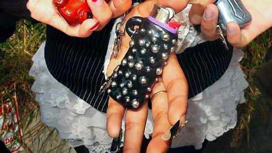 Studded Lighter Case
