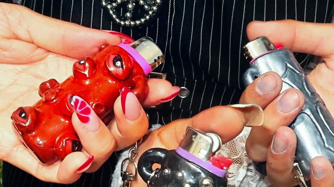 Faded Eyeball Lighter Case