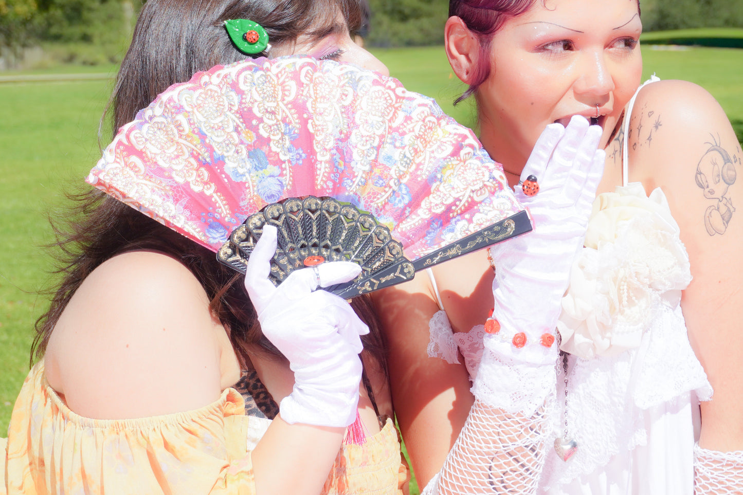 Red Rose Charm Bracelet