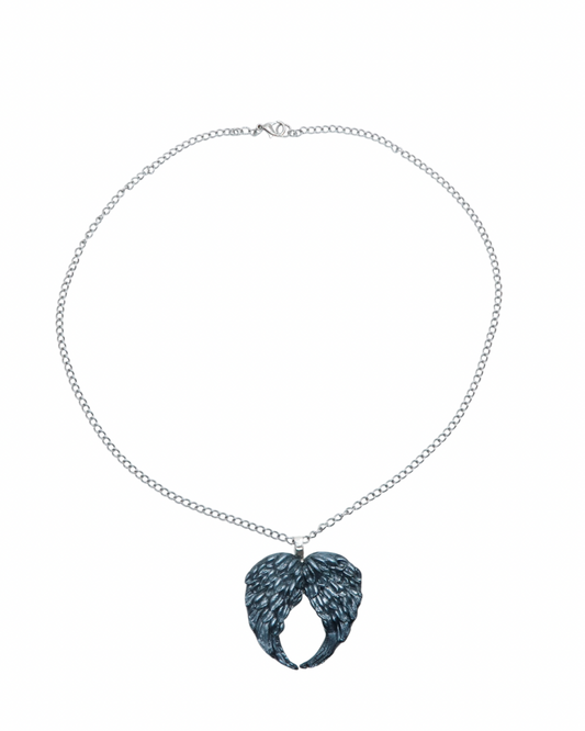 Chrome Angel Wingz Necklace