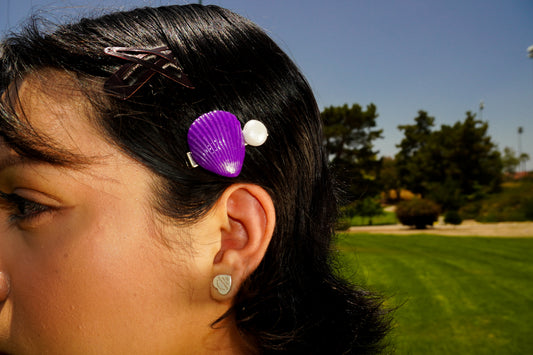 ‘The Little Mermaid’ Inspired Seashell Hair Clip
