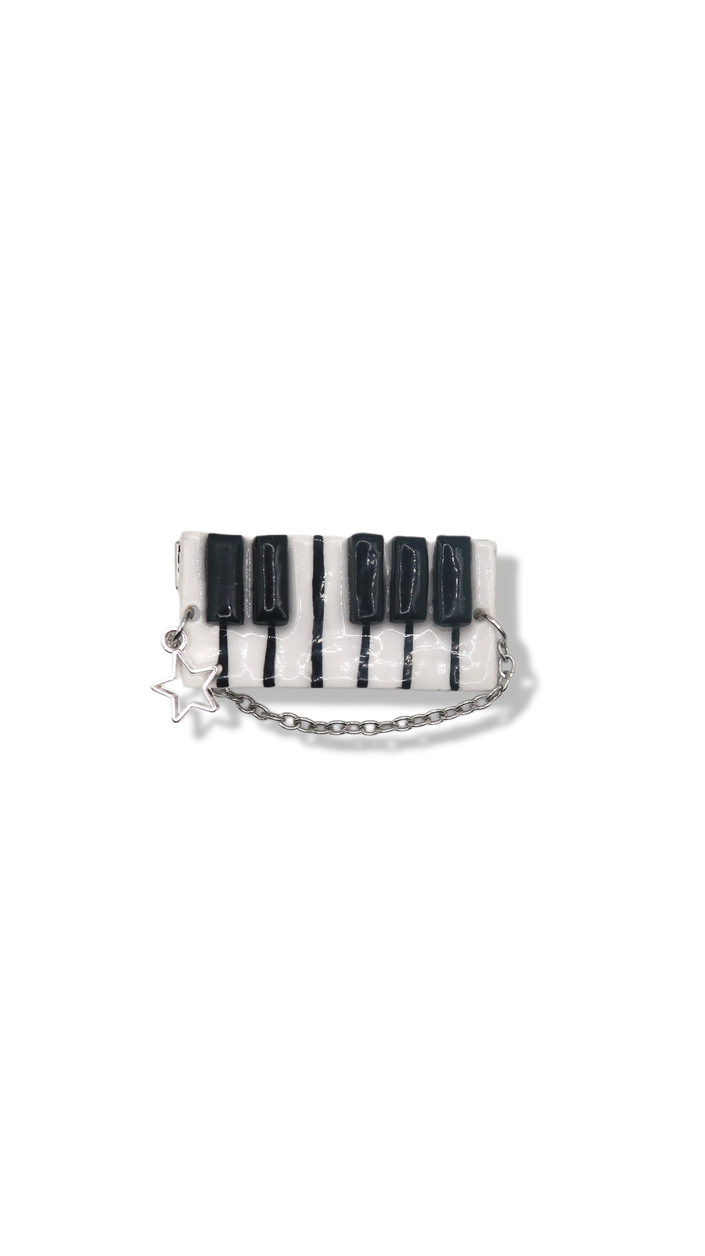 Piano Hair Clip