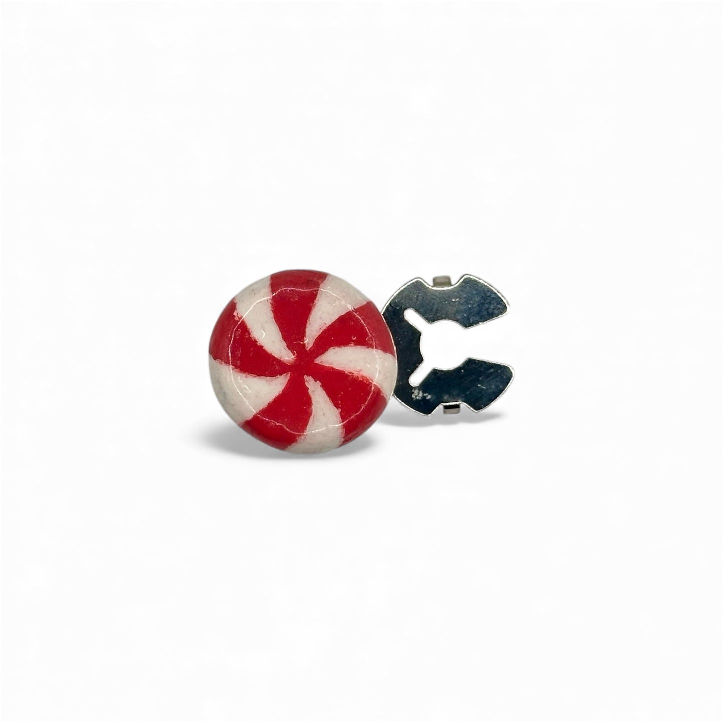 Peppermint Button Cover