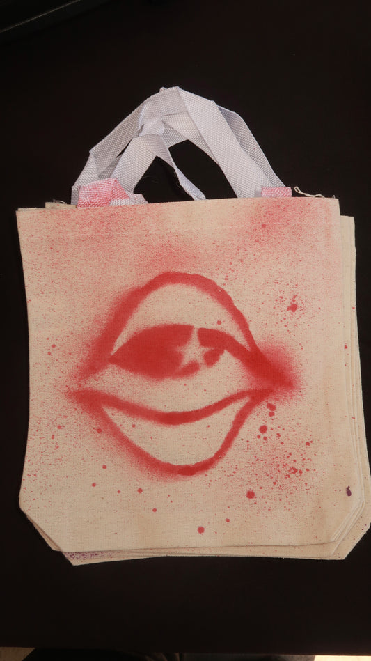 Graffiti Eye Mini Tote Bag