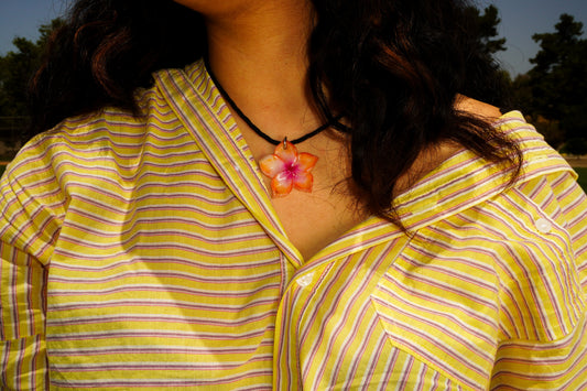 Tropical Flower Necklace