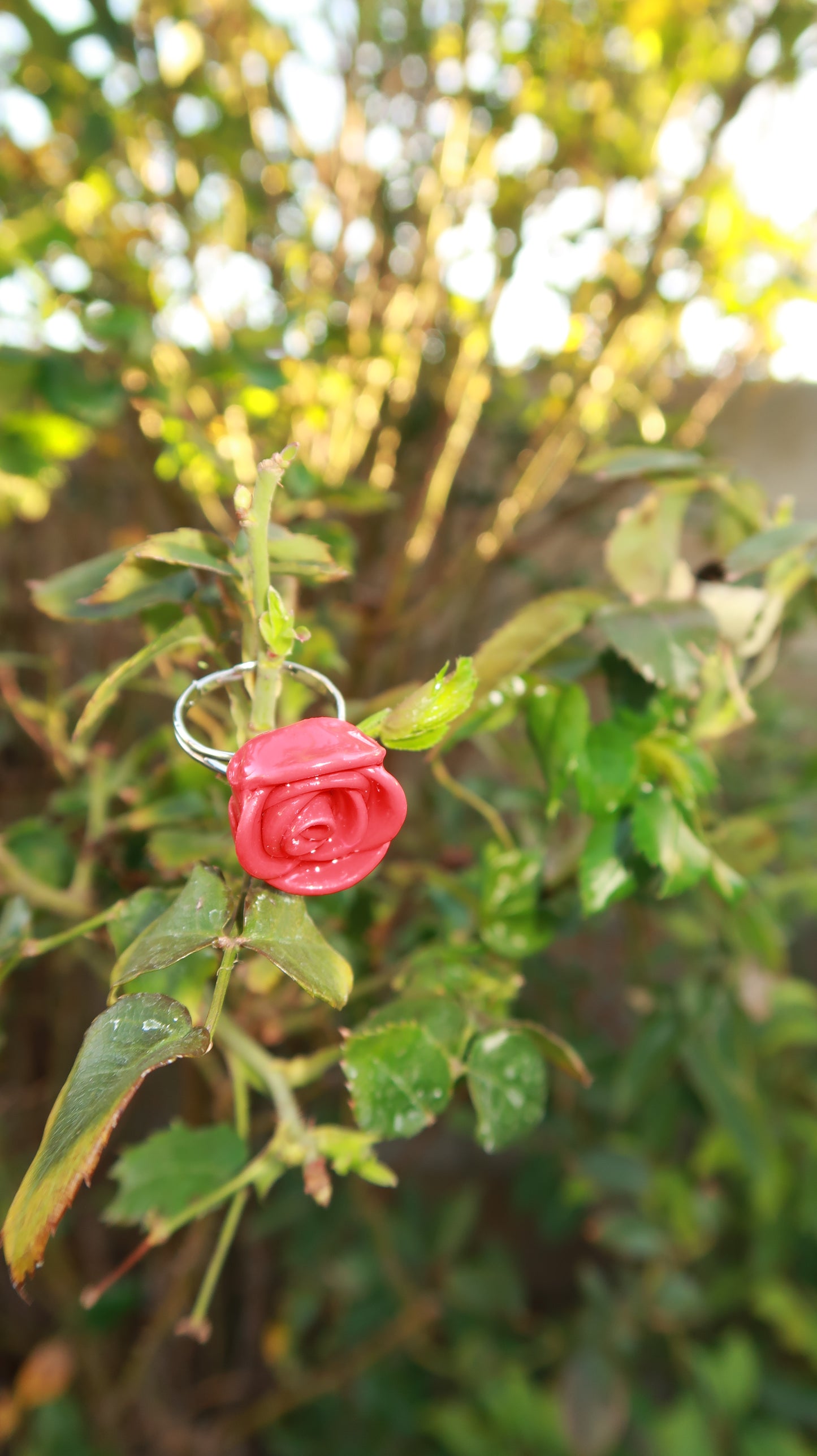 Adjustable Rose Ring