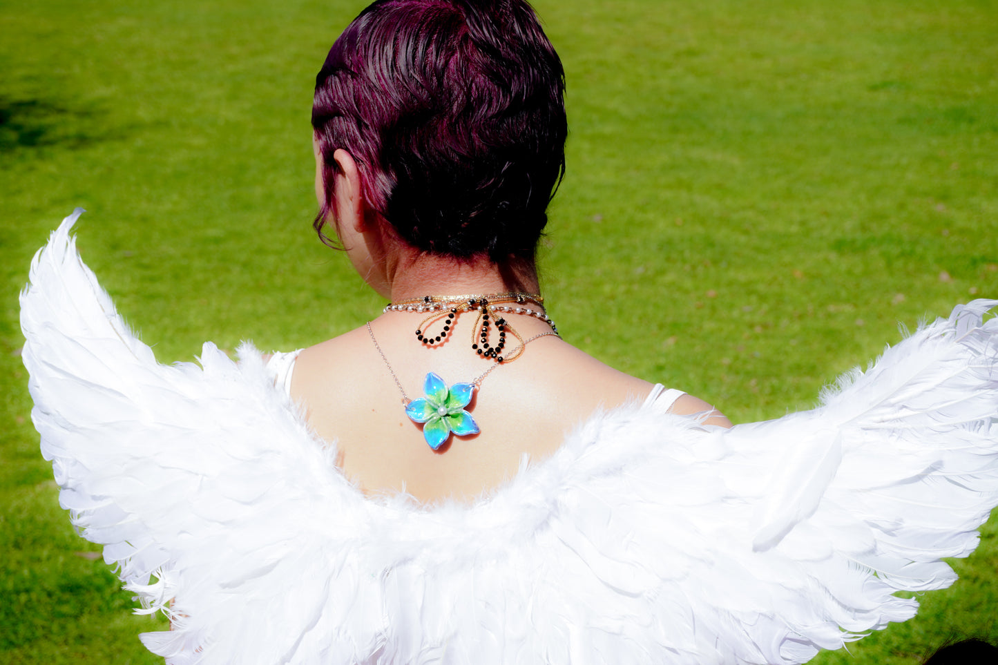 Flower Pendant Necklace