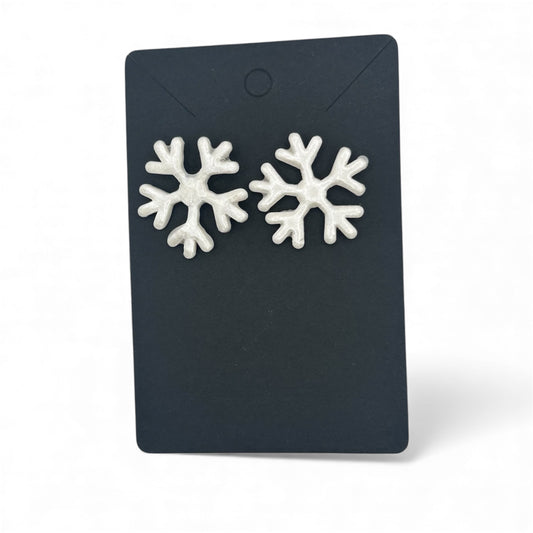 Snowflake Stud Earrings
