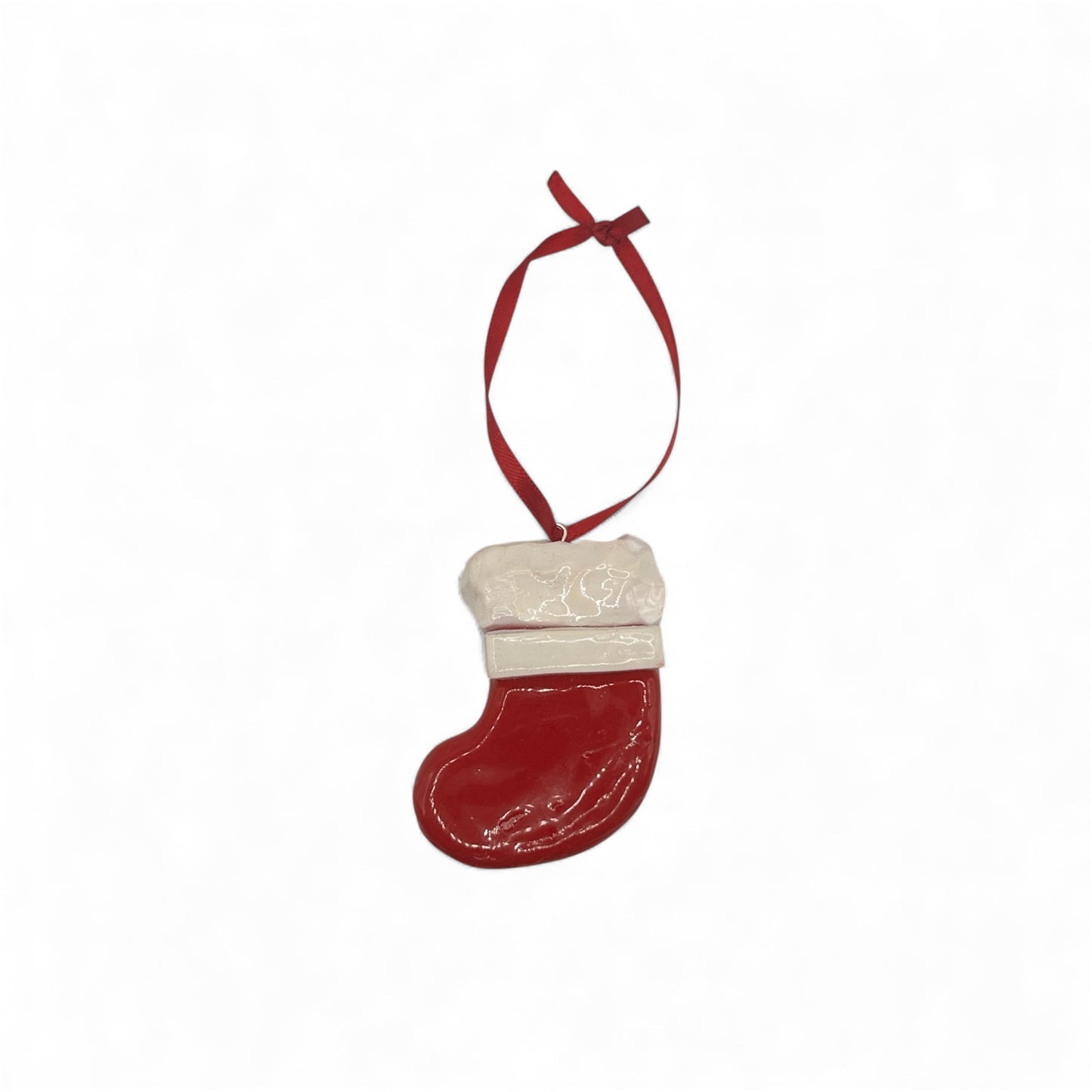 Custom Name Christmas Stocking Ornament